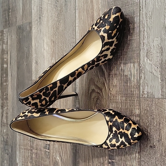 Coach Cheeta Leather Stilettos - Picture 1 of 13